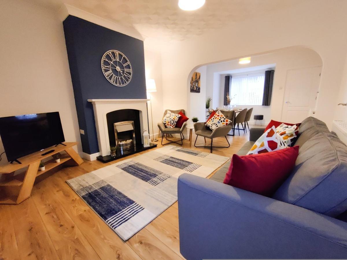 3Br-St Johns Hse-Free Parking-Workers-Kitchen-Wifi-Dog Friendly Doncaster Exterior foto