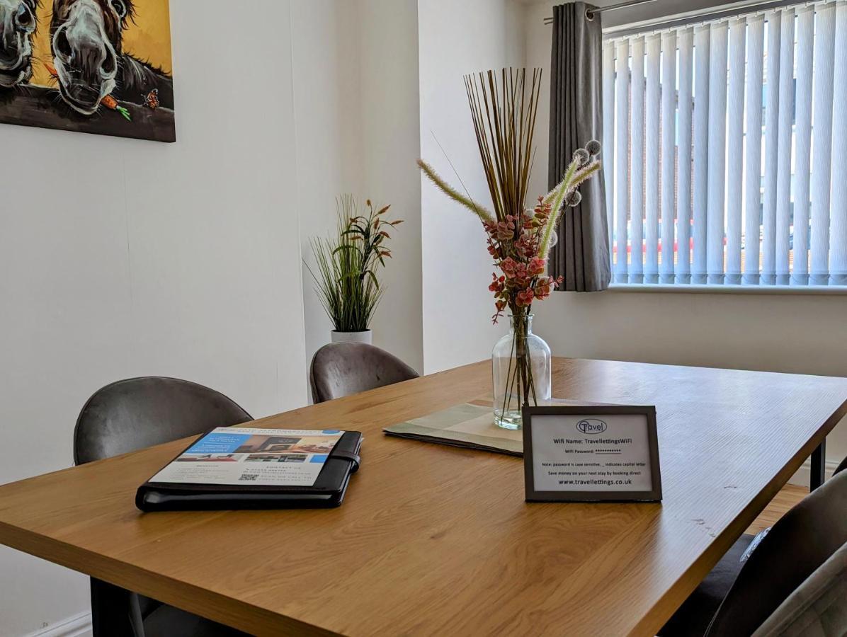 3Br-St Johns Hse-Free Parking-Workers-Kitchen-Wifi-Dog Friendly Doncaster Exterior foto