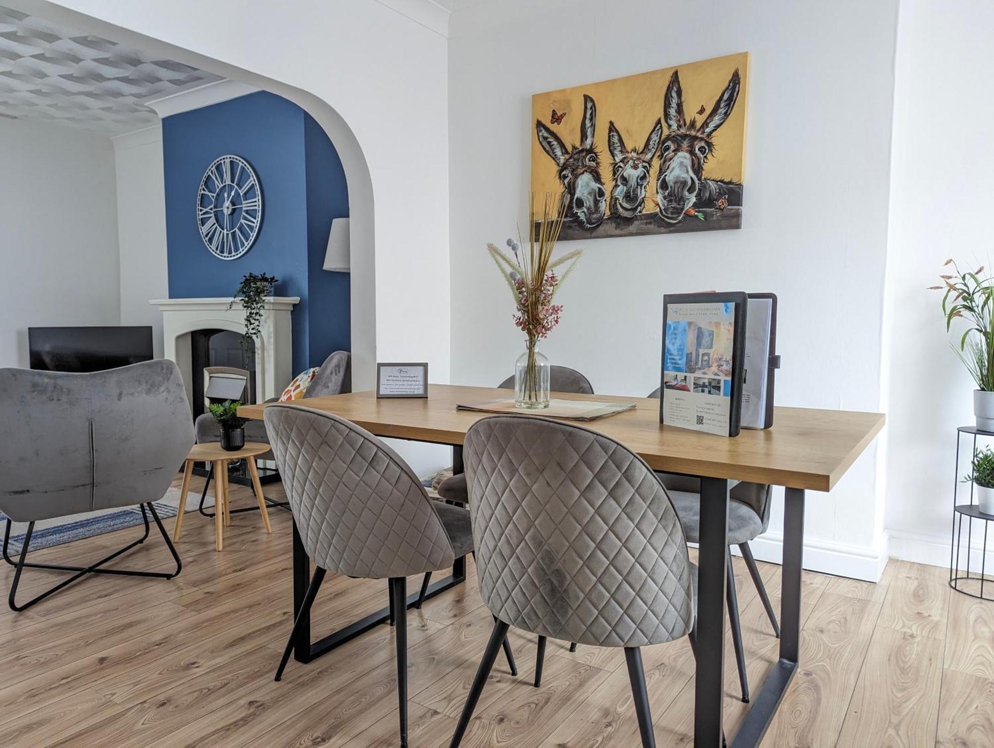 3Br-St Johns Hse-Free Parking-Workers-Kitchen-Wifi-Dog Friendly Doncaster Exterior foto